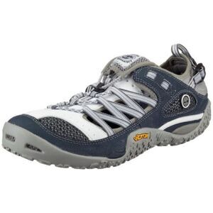 Timberland Hydroclimb 31171 Closed Toe Sandals White and Navy Grey Men’s Size 10